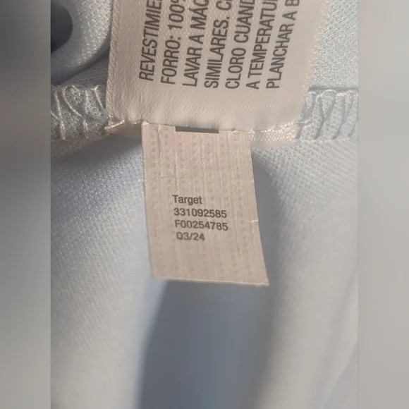 🌸 NWT Wild Fable Ruffled Satin Mini Dress - Light Blue Slip Dress - Size Small - Picture 4 of 8